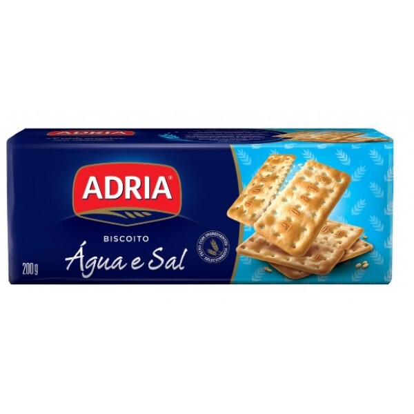 Biscoito Água e Sal Adria - Pacote 170g